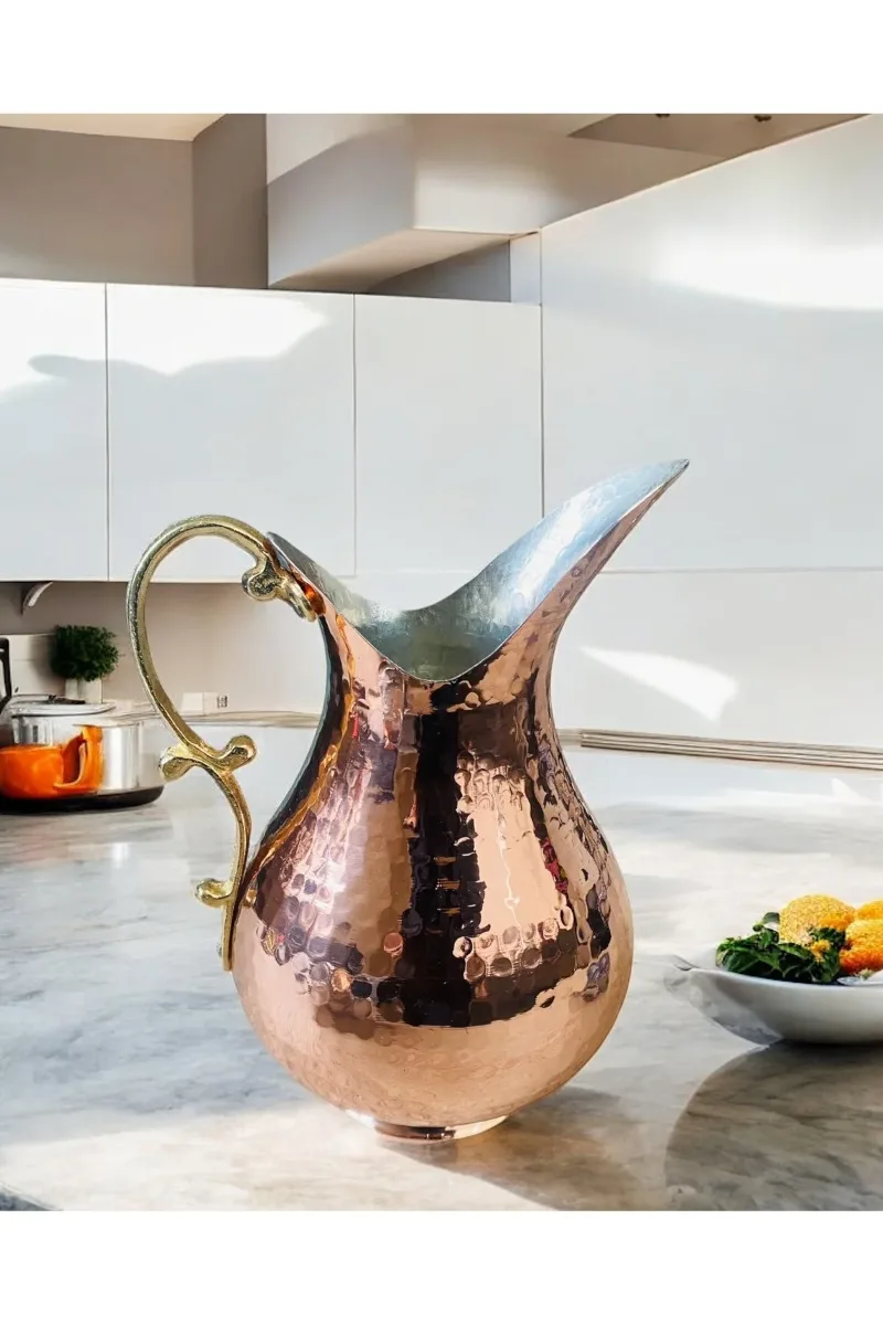 Bakır sürahi Büyük boy 1.5 L