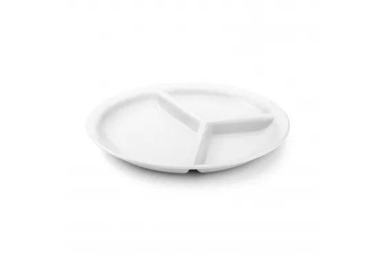 Porelin Üç Gözlü Tabldot Yuvarlak - 23 cm